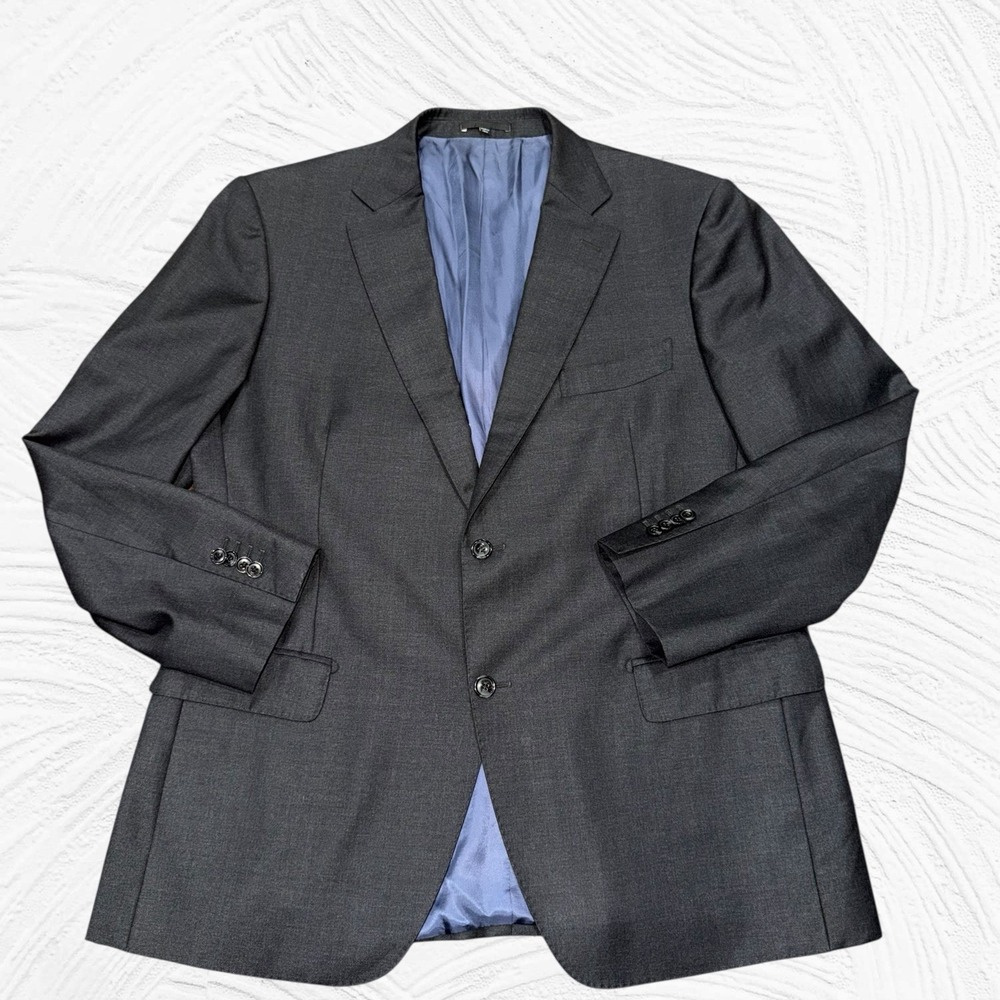 Suitsupply Napoli Blazer 48R(47) Single Breast Vitale Wool 110s Surgeon Cuff